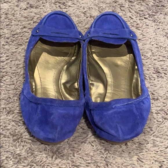 Bcbg cute blue suede loafers - Picture 4 of 6